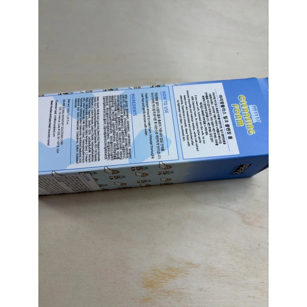 Arieang Bliss Milk Cleansing Foam 150g Korean Skincare Hydrating Face Wash New